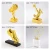 Import High quality sports trophies customized football game souvenirs resin basketball table tennis Badminton award trophies from China