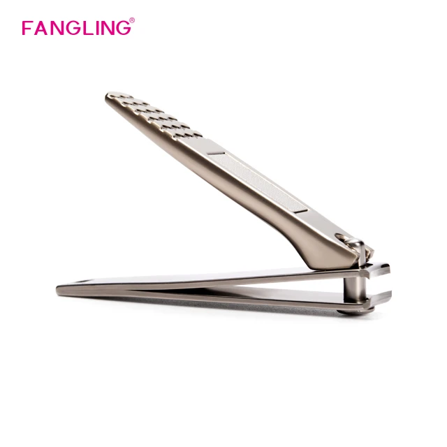 High quality stainless steel nail clippers with anti splash design