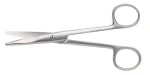 High quality stainless steel surgical Mayo Chamfered Scissors curved 140mm medical dental surgical instruments human tools