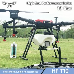 High-Quality T10 Uav Agricultural Spraying 10L Agricultural Sprayer Equipped with Brushless Motor for Agriculture Drone