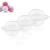 Import High Quality Transparent Pet Bath Bombs Plastic Molds from China