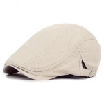 High quality woven cotton fabric flat newsboy ivy Mens Cap and Hats