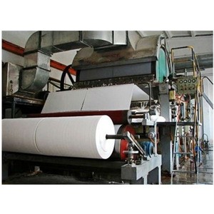 High Speed and Low Investment Crescent Former Tissue Paper Machine