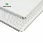 Hight Quality Best Price 600*600mm Suspended Aluminum Perforated Ceiling tiles