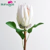 Hoforwill factory wholesale real touch high quality King protea cynaroides artificial silk protea flowers for wedding home dec