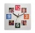 Import Home Decor Products Photo Frame Wall Clock Quartz Home Decor Interior Decorating from China