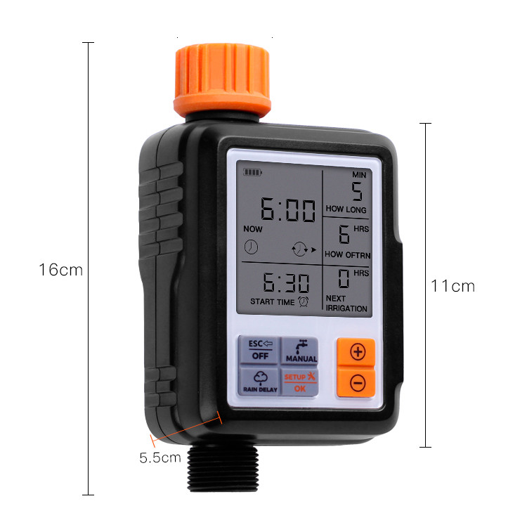 Buy Home Garden Automatic Abs Plastic Digital Irrigation Tap Water ...