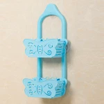 Home Style Bathroom Wall Hanging  Plastic Storage Basket