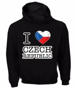 Hoodie - I LOVE - Czech Republic