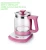 Import Hot Sale 1.8L  CE ROSH Glass housing Electric Kettle With LED flow mark glass body fashion design water jug teapot from China