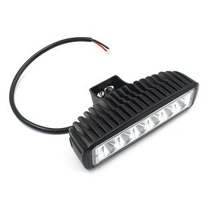 Hot Sale 6Inch 18W 6 LEDs Work Light Fog Light 4WD Car SUV