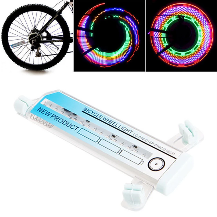 Hot Sale Cycling Colorful Bike Car Firefly 32 Led Bicycle Wheel Lights
