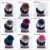 Import Hot Sale Good Quality snap on pompom hat pompom keychain trim real Raccoon Fur Pom Pom for Women Winter beanie Hat from China