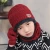 Import Hot Sale High Quality Winter Unisex Ski Mask Fleece Knit Beanie Hat With Scarf Gloves 3 pcs Suit from China