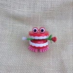 Hot Sale! Jumping Teeth Toys with Eye Funny Wind Up Chain Teeth Dancing Toys Children's Gift Toys