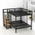 Import Hot Sale Metal Frame living Rome Furniture Steel Bunk Bed from China