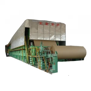 hot sale paper mill second hand recycling kraft  fluting testliner  paper product making machine