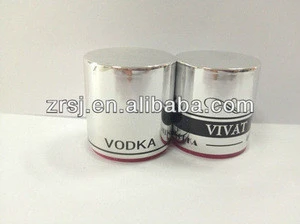 Hot sale Plastic silver color cap for glass bottle