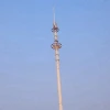 Hot-sale self supporting galvanized pole telecommunication monopole tower