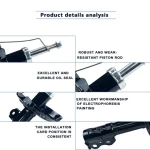 Hot Sale Suitable for BYD-E2 suspension shock absorber for vehicle front and rear shock absorber auto parts
