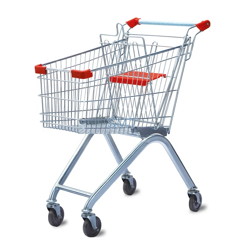 Hot Sale Supermarket Cart Retail shopping Trolley Grocery Cart