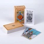 Hot Sale Wholesale Paper Tarot Card English High Quality Custom OEM Oracle Card Game Tarot Card With Guidebook