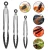 Import Hot Sell Outdoor Camping Portable Easy Clean Stainless Steel Barbecue Grill Tools Set from China