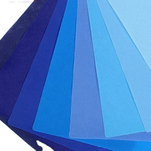 Hot Selling Colorful Emboss Eco Friendly Spunbonded Laminated Waterproof Breathable PP Material SMS SMMS PLA Non Woven Fabric
