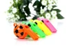 hot selling compact plastic soccer whistle with customized logo printing for promotion