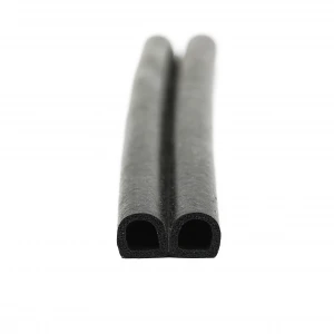 Hot Selling door window bottom d shaped weather rubber seal price