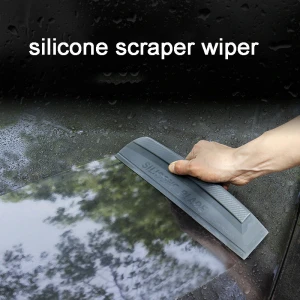 Hot selling portable silicone car vehicle drying squeegee window household wiper