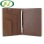 Import Hot Selling Wholesale Binder Leather Checkbook Covers File Folder With Zipper from China