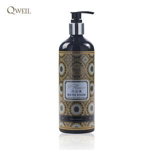Hotel private label natural herbal body wash shower gel for men and women moisturizing liquid