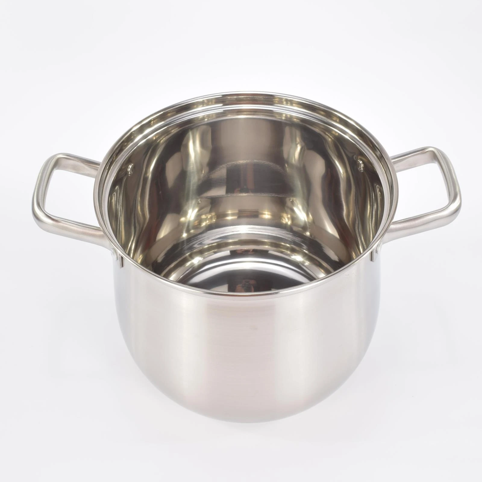 Household Double Bottom Super High Pot Soup Pot 2021 Wholesale Latest Domestic Stainless Steel Soup & Stock Pots Home Cooking