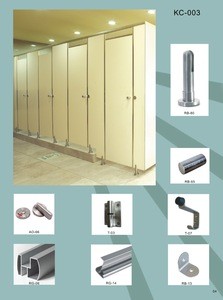 HPL Toilet Cubicle Accessories/304 ss Toilet Hardware