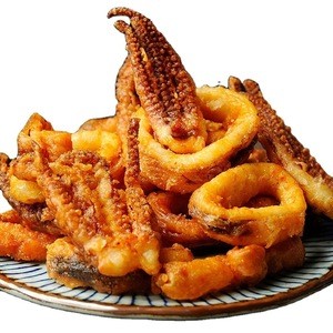 Huiyang Frozen Seafood Squid Tentacle and Ring; Chinese Prepared Food Snack; Breaded Argentina Squid