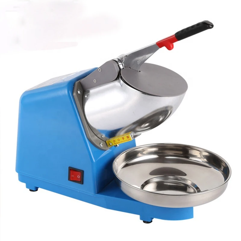 Ice Crusher Shaver Electric Home Commercial With Stainless Steel Blade Snowflake Electric Ice Crusher
