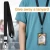 Import ID Badge Holder Wallet Name ID Badge Card Holder Heavy Duty with Quick Release Button Metal Clip from China