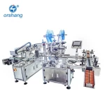 In stock automatic high precision double side labeling machine