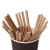 Individually paper wrapped honey hot tea wooden coffee stirrer sticks/cocktail stirrer