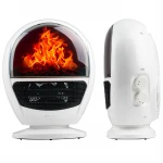 Indoor Flame Tabletop Heater Home Decoration Artificial Charcoal Flame Electric Fireplace