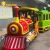 Import Indoor Vintage trackless train battery powered large trackless train for children from China