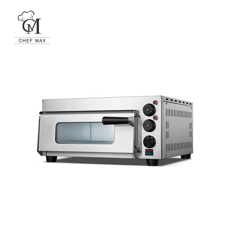 Industrial 2.4KW Custom Countertop Glass Window Baking Oven Electric Pizza Oven