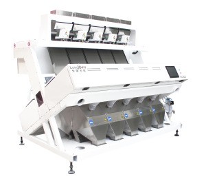 Industrial rice color sorter selector machine  for rice milles with YSC air filter 320 channels equipment