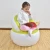 Import Inflatable Portable Pouf Chair with Backrest Kids Bean Bag Leisure Chair Sofa from China