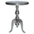 Import Iron Industrial Wooden Bar Stools Side Table With Stool Wood Top Table Metal accent Stool from India