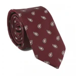 Italian Mens Pretty Daisy Flower Green Tie Polka Dot Silk Polyester Blend Ties Men Necktie