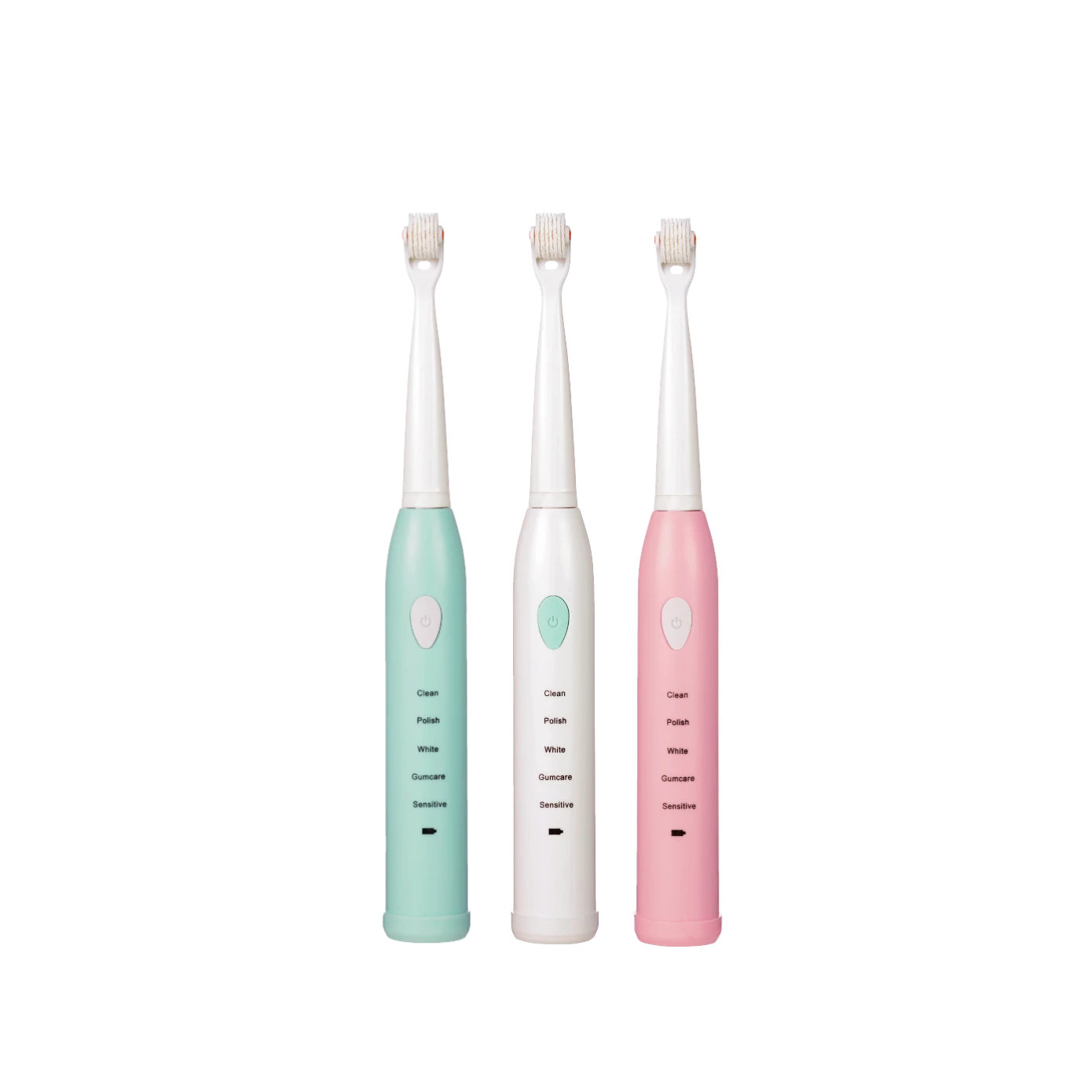Japanese customized oral care electric pink raw design toothbrush