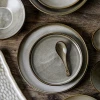 Japanese deep dish vegetable ceramic household plate creative salad plate hotel tableware dinner plate