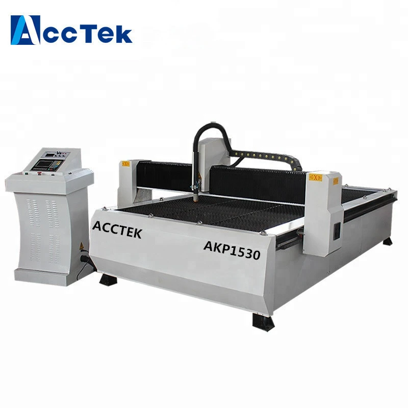Jinan 200A palsma cutter machine AKP1530 high precision cnc plasma cutting machine